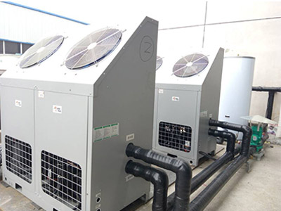 蘇州高溫電氣車間雙源熱泵制熱、制冷工程